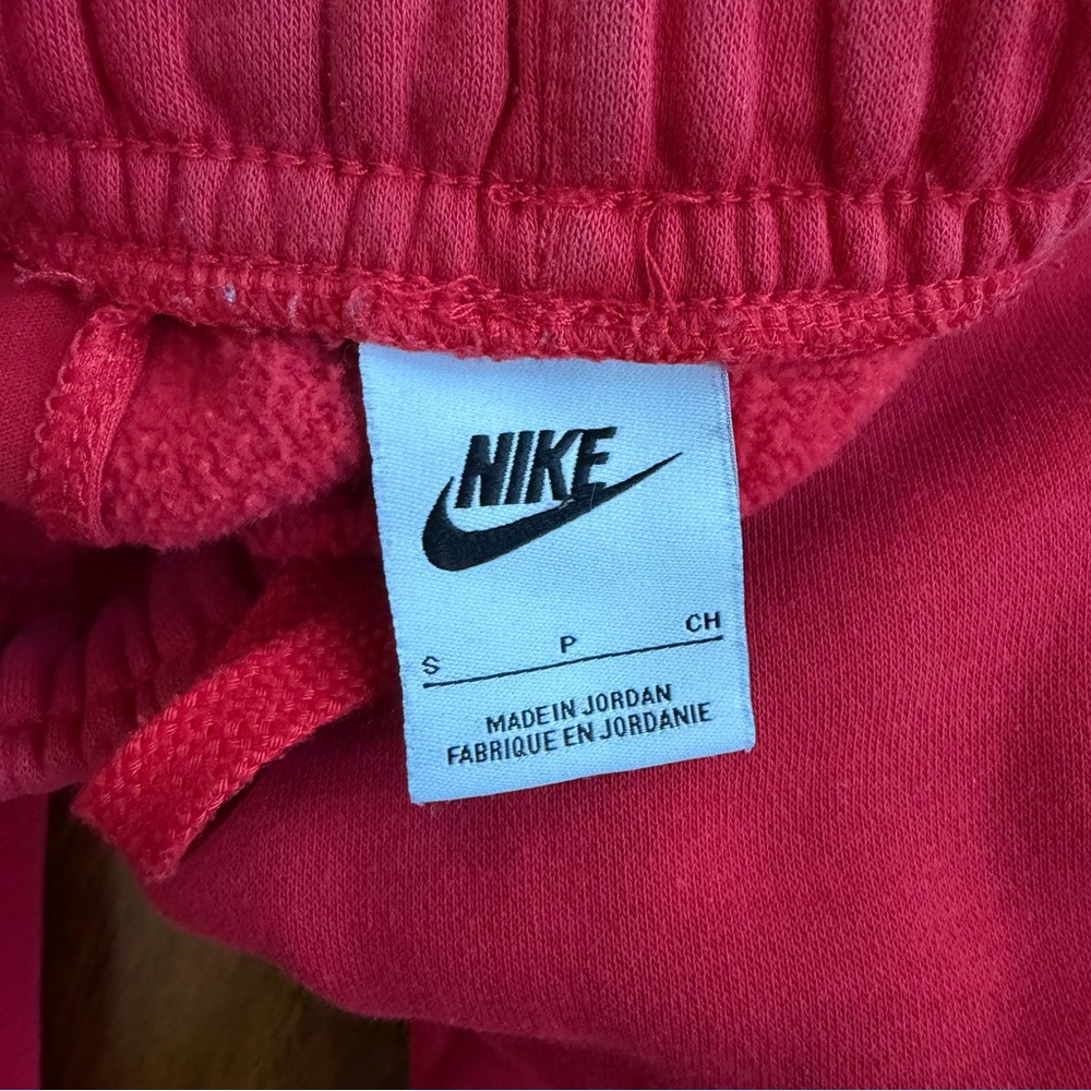 Nike Red Joggers